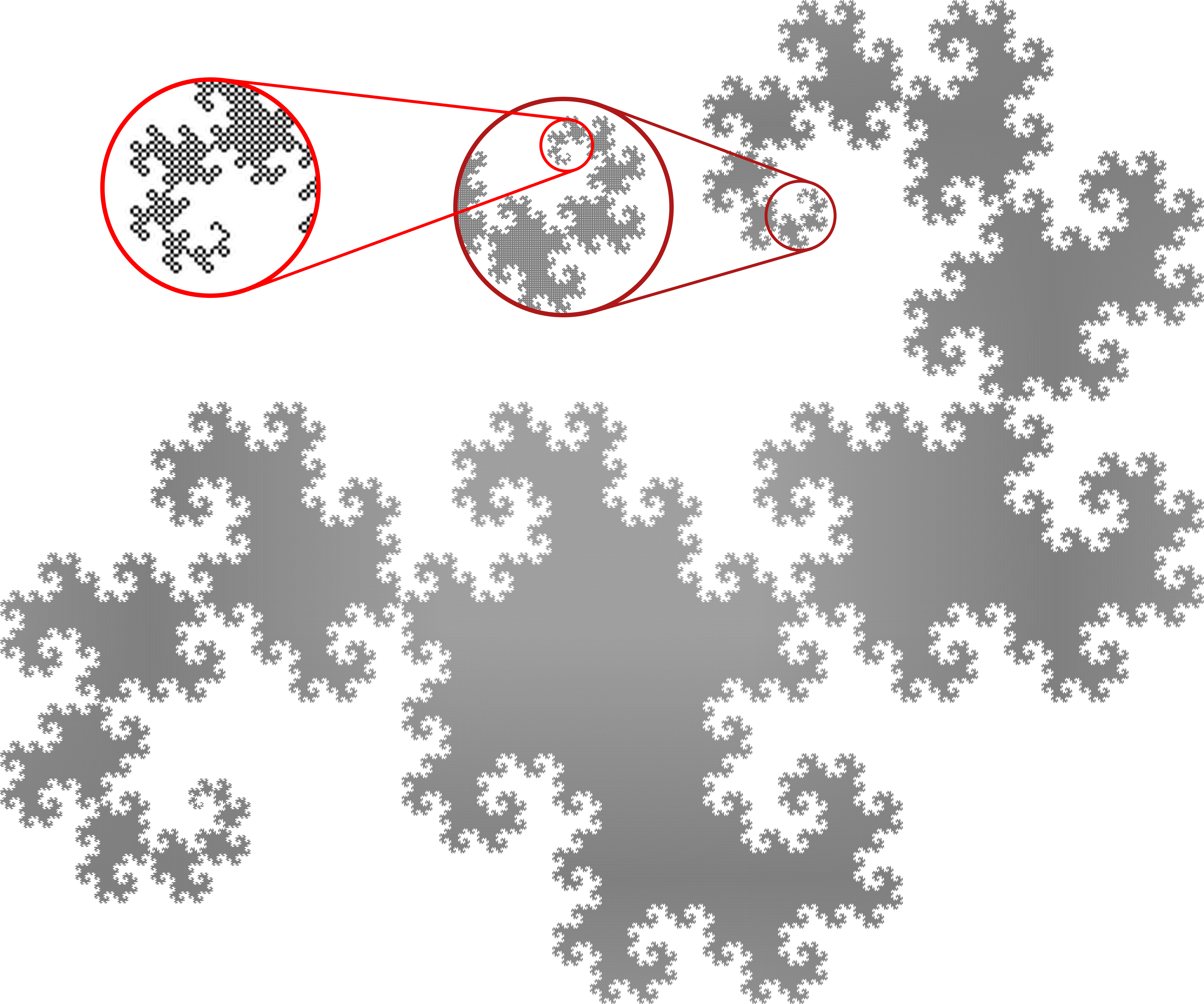  20th iteration of the dragon curve
