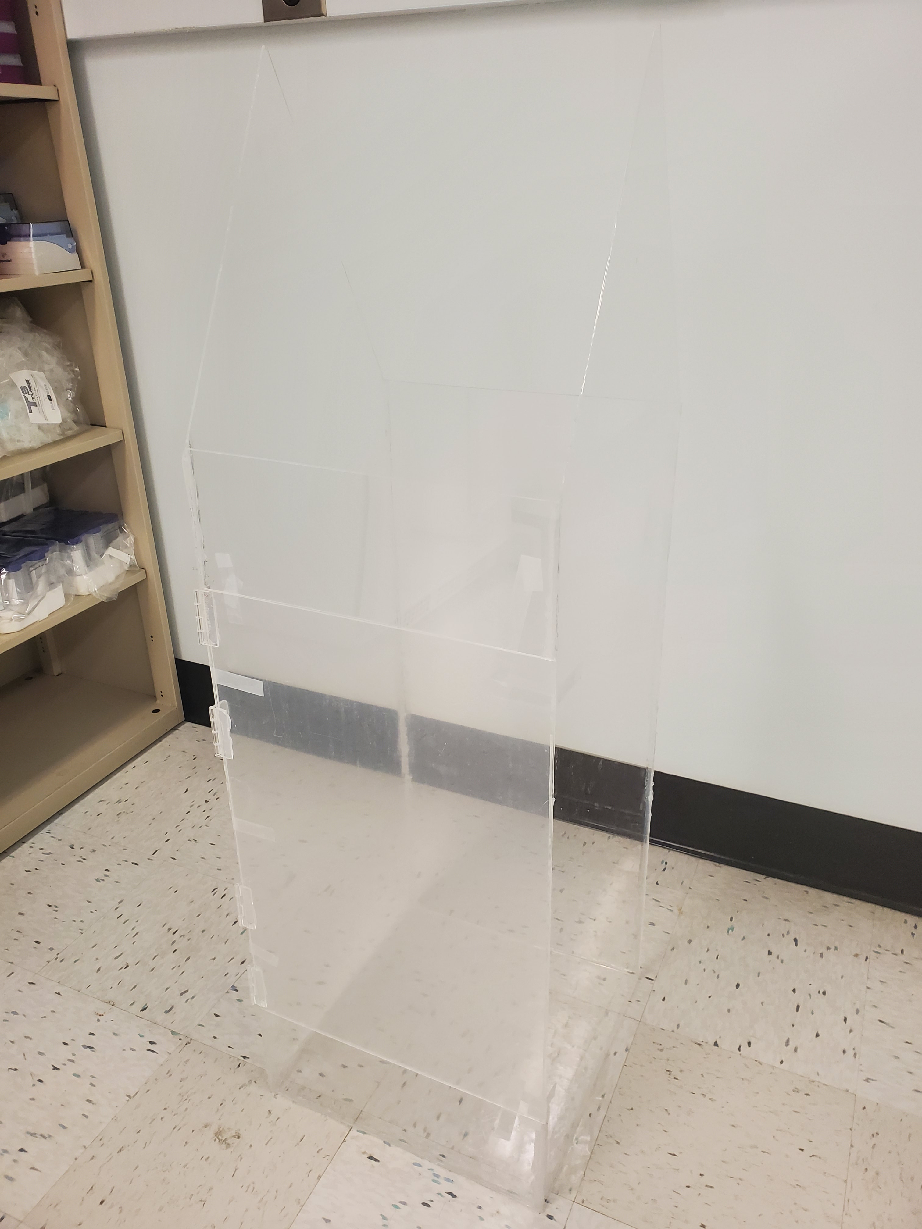 The cage as I assembled it