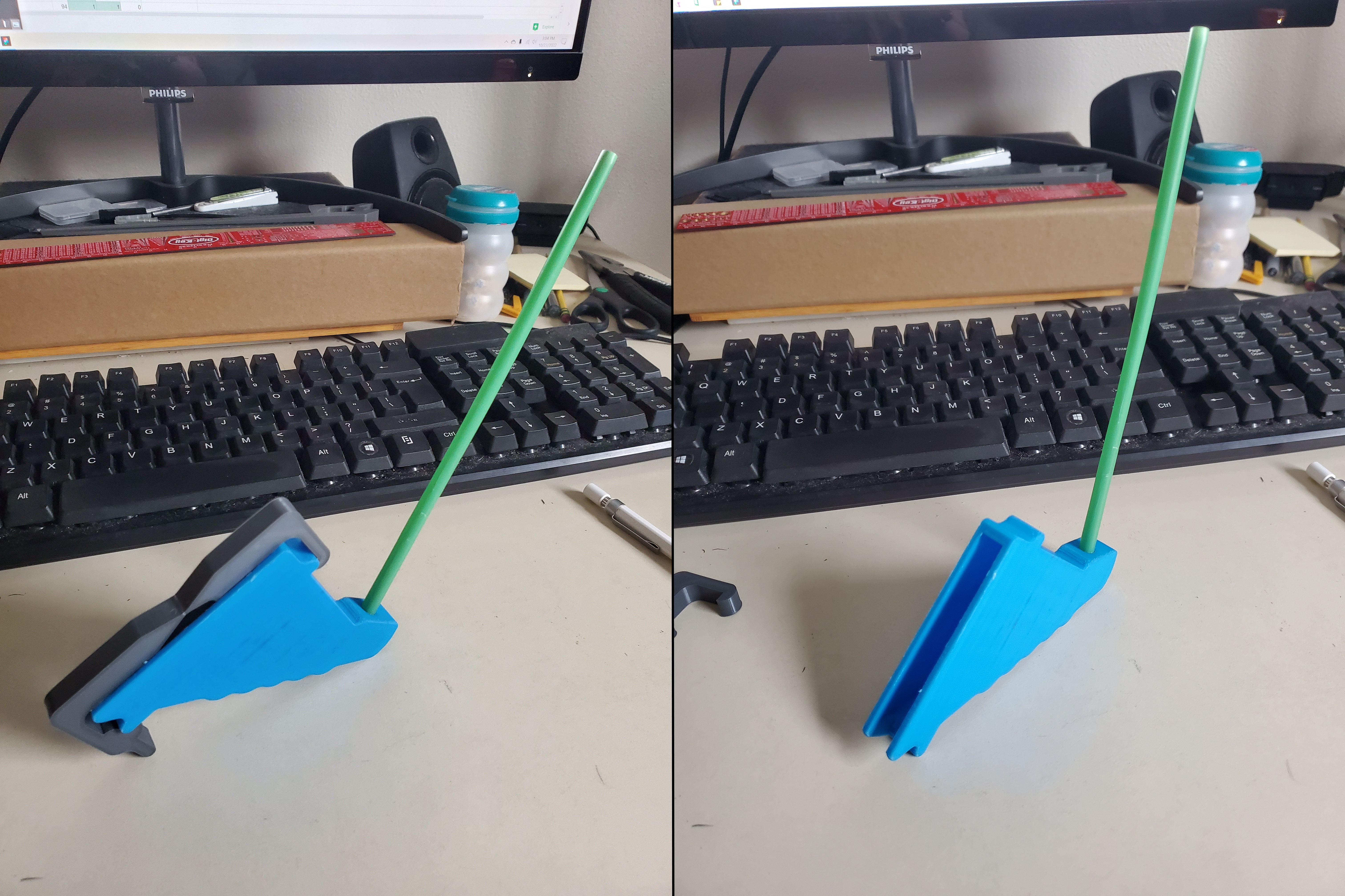  The new drinkinator with and without the cap