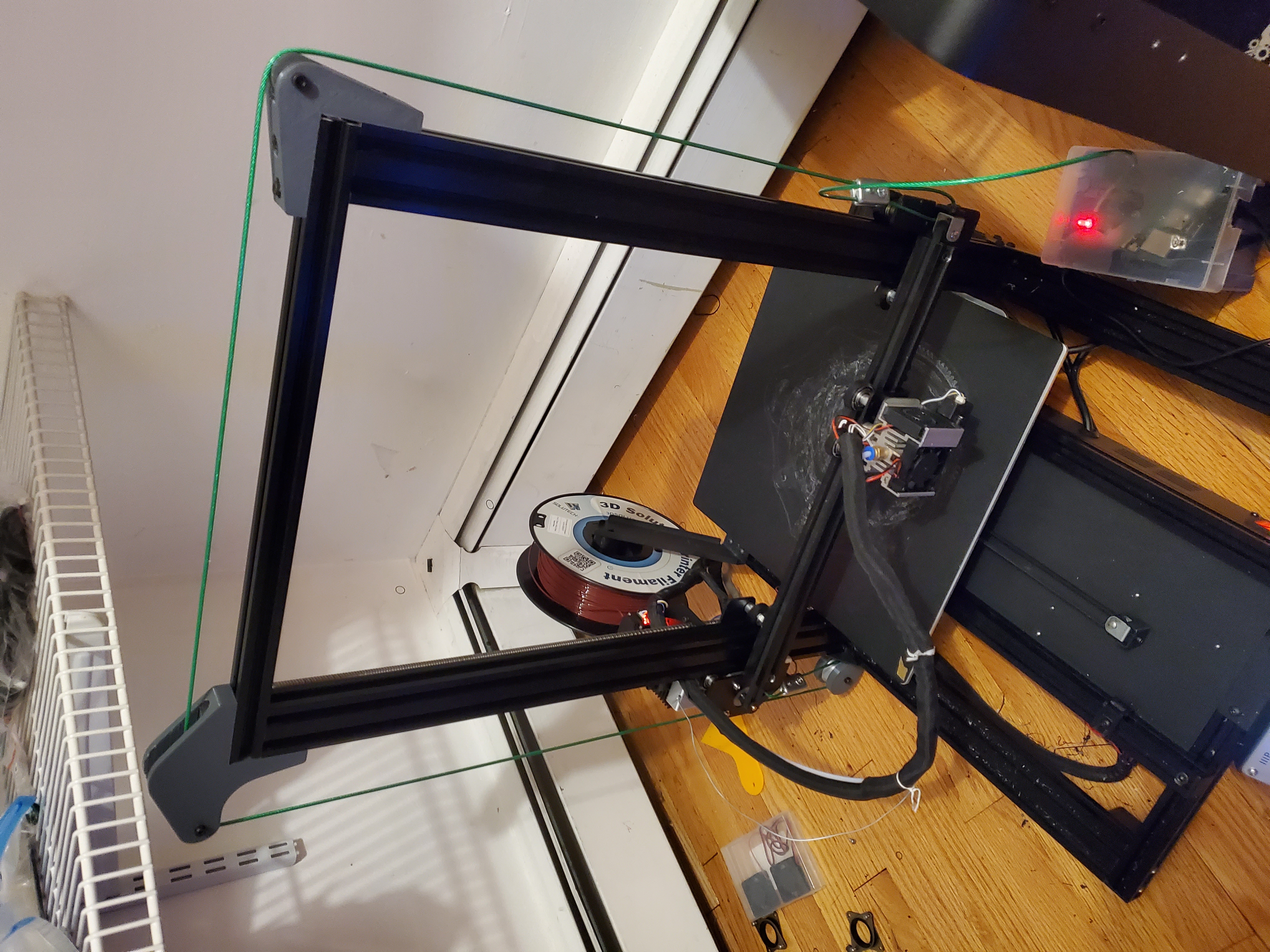 The base pulley assembly