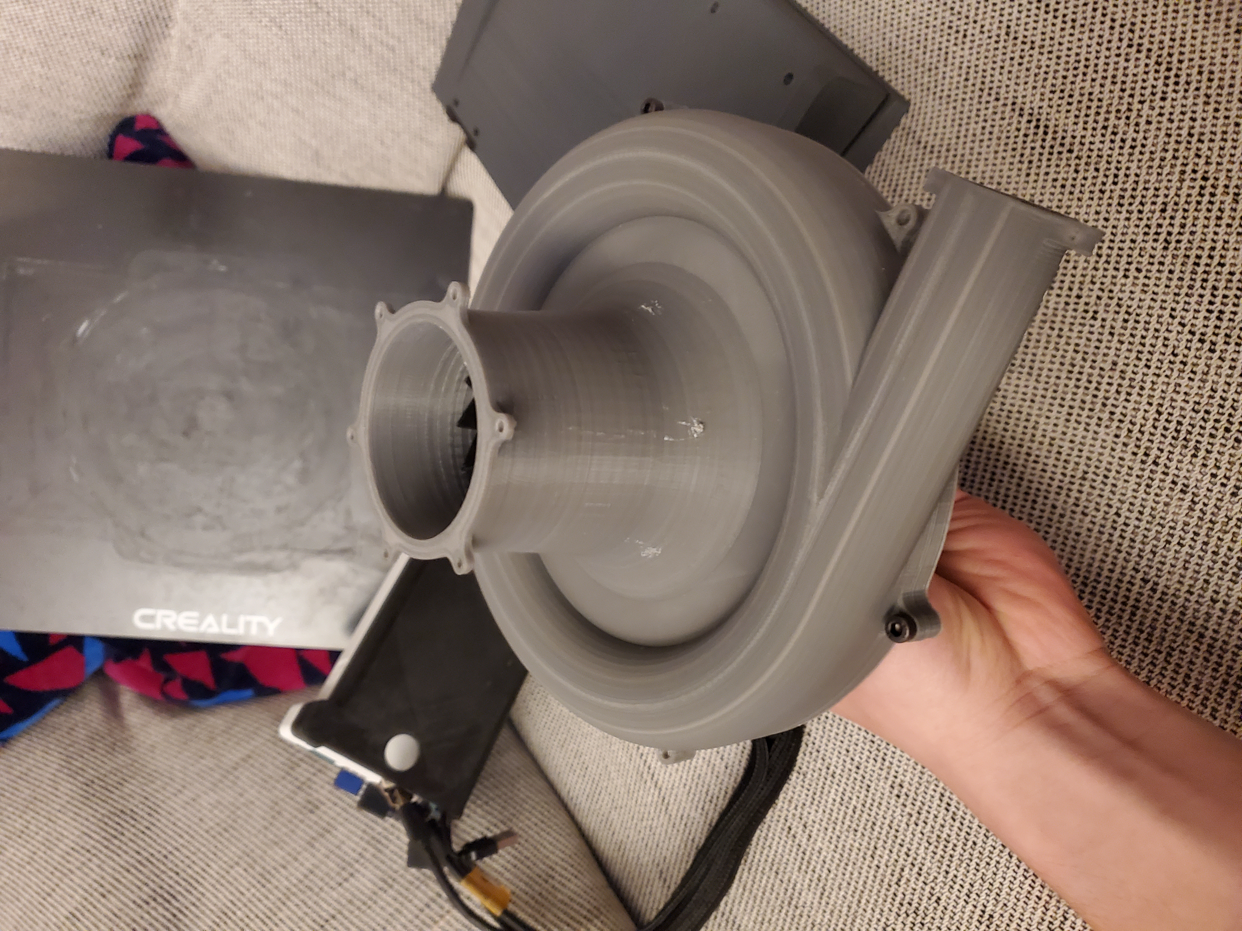 The turbocharger prototype