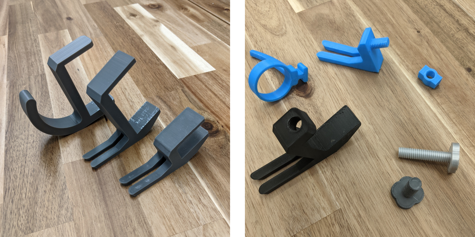 The fixed and adjustable-base holders